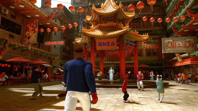 An environment from Street Fighter 6