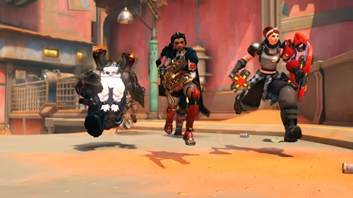 The Brigitte Sparkplug Skin in Overwatch 2