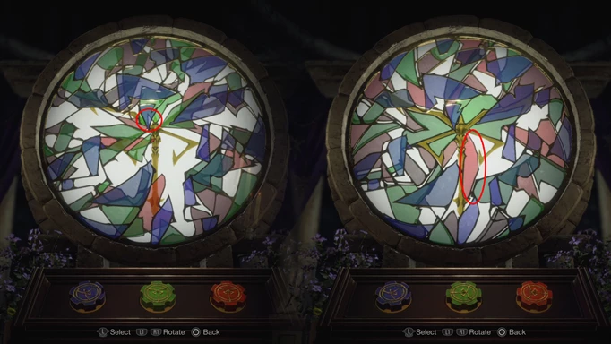 Resident Evil 4 Remake, how to solve the Church Glass Puzzle
