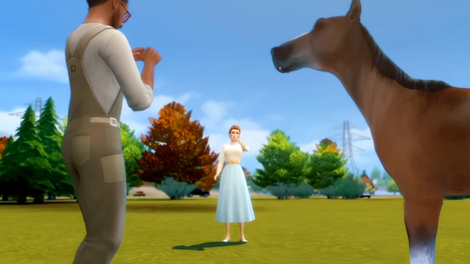 Screenshot from The Sims 4 Farmland mod trailer