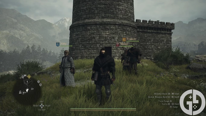 Image of my party in Dragon's Dogma 2