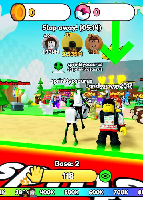 All Slap a Friend codes to redeem for free Coins