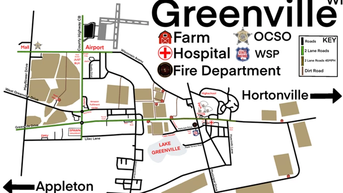 Full Greenville map