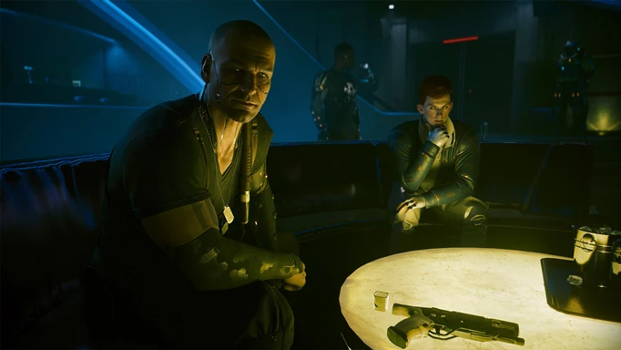 New characters at a club in Cyberpunk 2077 Phantom Liberty