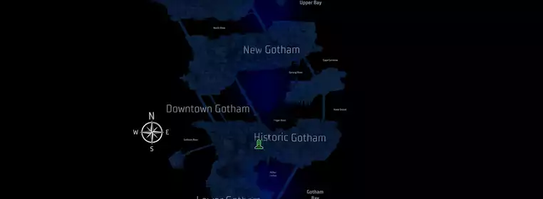 Gotham Knights Maps: The Boroughs And Districts Of Gotham