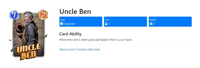Marvel Snap Forces You To Kill Uncle Ben