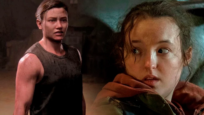 Abby and Bella Ramsey's Ellie in The Last of Us