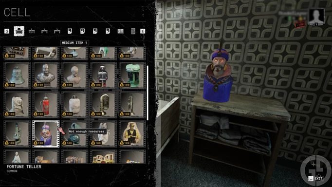 Cell customisation in The Outlast Trials