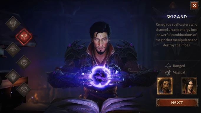 Diablo Immortal Class Tier List Wizard