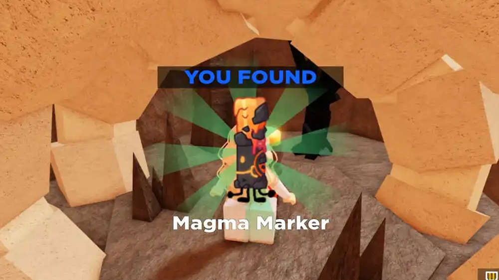 How to get the Magma Marker in Find the Markers