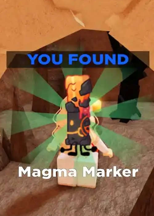 How to get the Magma Marker in Find the Markers