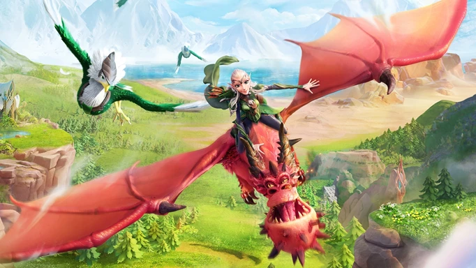 Call of Dragons codes: characters riding dragons