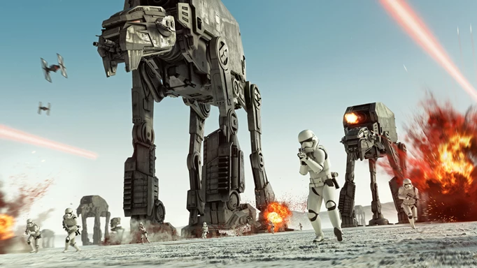 AT-ATs in Star Wars Battlefront