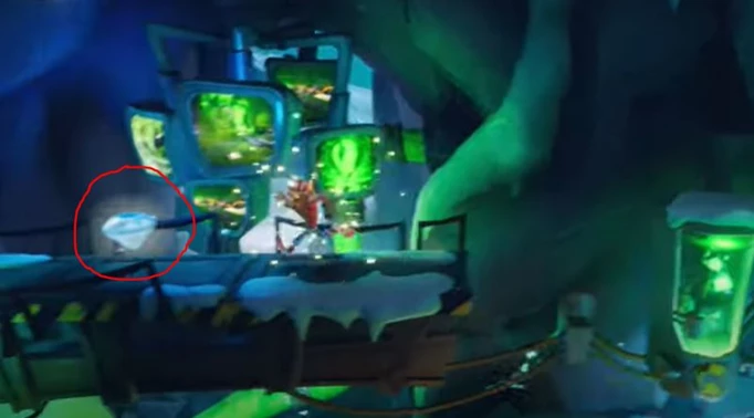 Stay Frosty Hidden Gem Location Crash Bandicoot 4