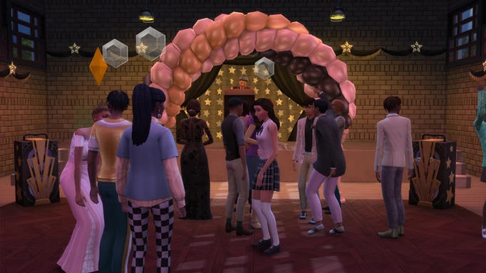Sims 4: High School Years prom