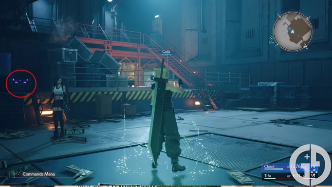 Image showing the location of Tifa's Kaiser Knuckles in Final Fantasy 7 Rebirth