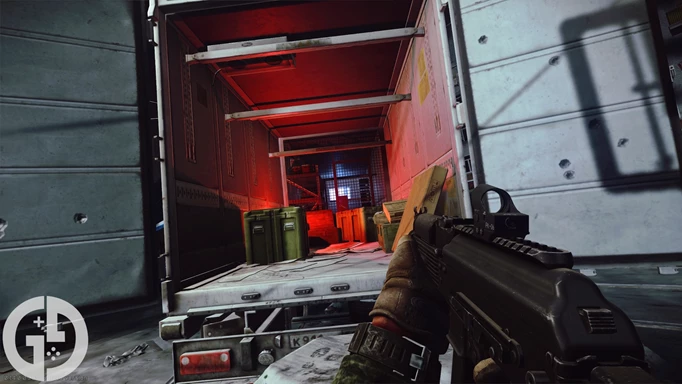 Image of a lootable truck on Ground Zero in Escape from Tarkov