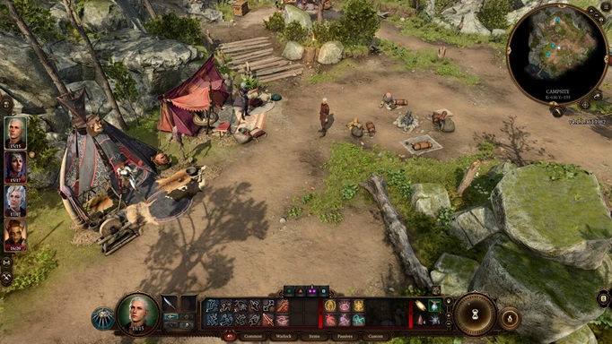 an image of the Camp in Baldur's Gate 3