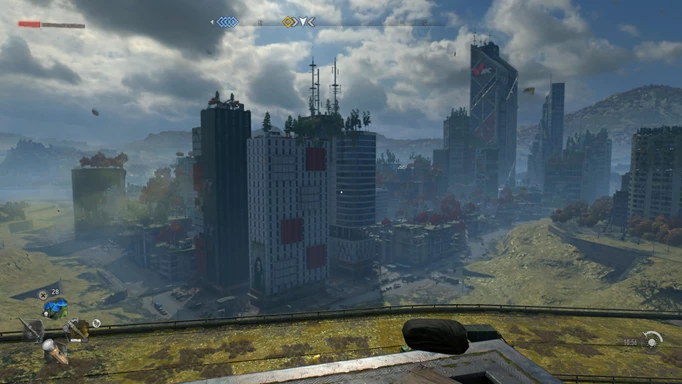 Can you paraglide between regions in Dying Light 2?: The Central Loop
