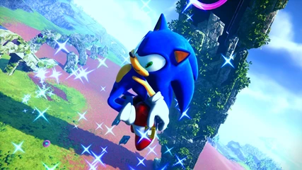 Sonic Frontiers Photo Mode Cover