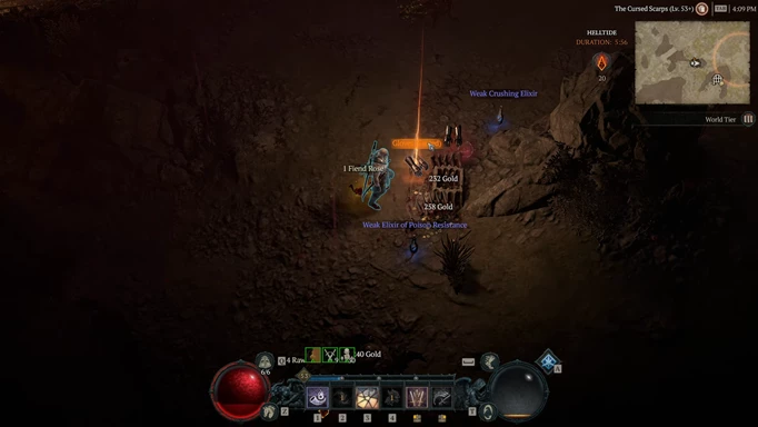 an image of dropped Fiend Roses in Diablo 4