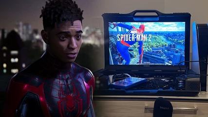 Miles Morales Metro Boomin Playing Spider Man 2