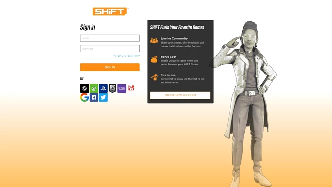 Screenshot showing you how to redeem Borderlands 3 SHiFT codes