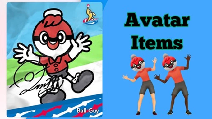 Pokemon Go Poke Ball Prep Rally: Avatar Items