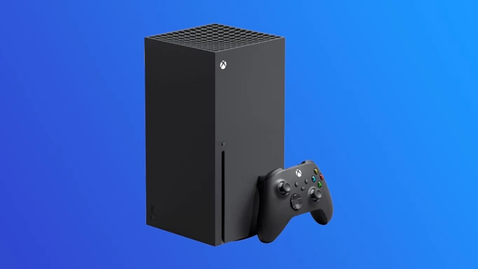 Image of an Xbox Series X console