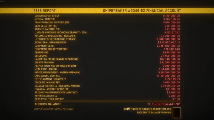Hardspace Shipbreaker Tips: Ignore The Debt At First