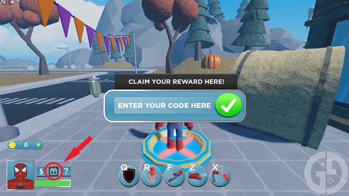 Image showing you how to redeem Heroes Online World codes