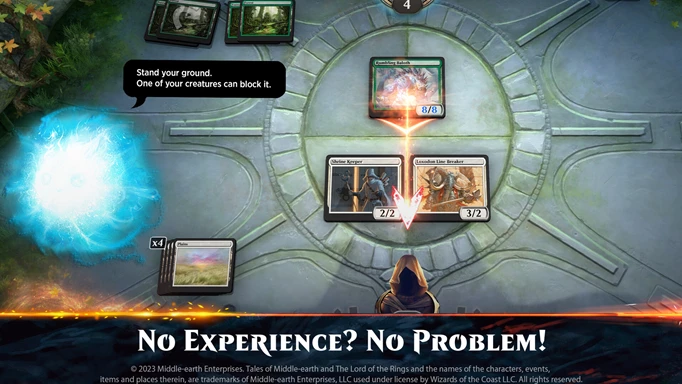 Magic the Gathering Arena tutorial screenshot