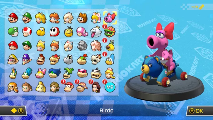 Birdo in Mario Kart 8 Deluxe
