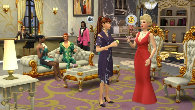 The Sims Get Famous expansion mansion