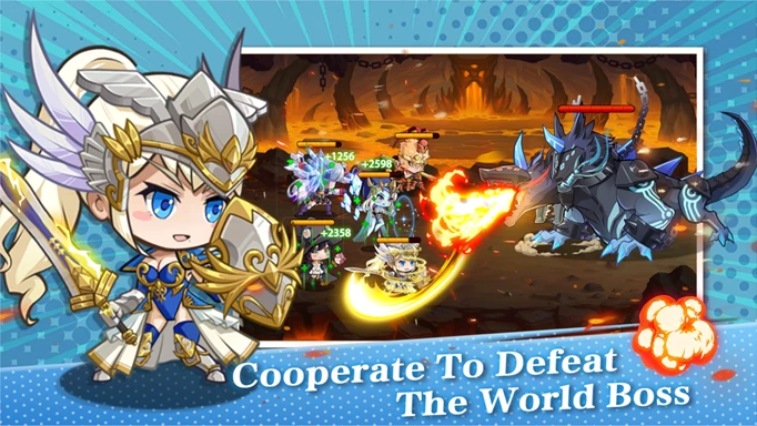 Image of the World Boss in Mythic Summon