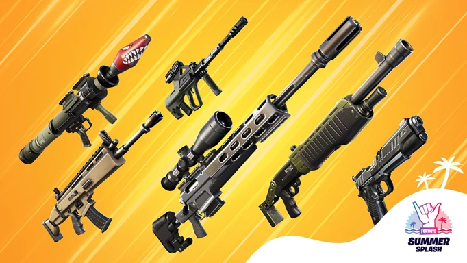 Some of the vaulted weapons in Chapter 5 Season 1