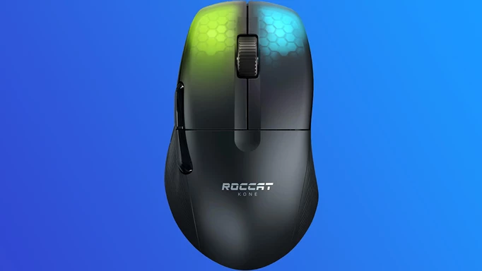 Image of the ROCCAT Kone Pro Mouse, one of the best mice for claw grip