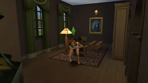 Death by hysteria in The Sims 4
