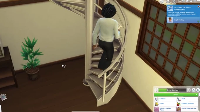 The Sims 4 Spiral Staircase Mod