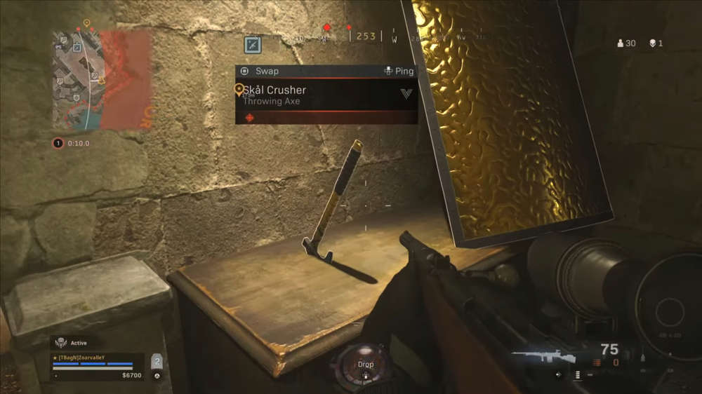 Where to find the wine bottles to open the Golden Weapons Room in Warzone