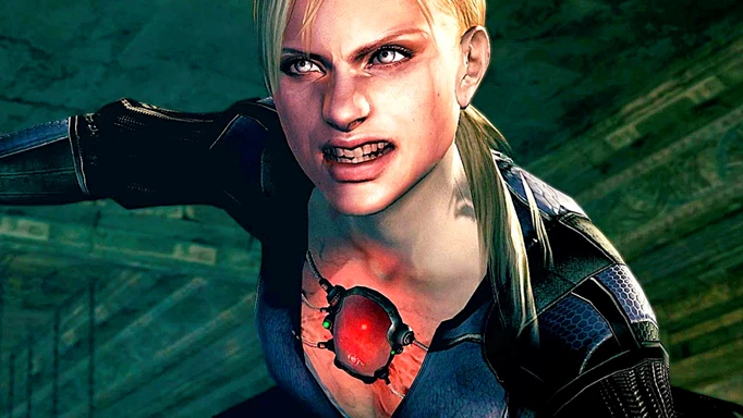 Evil Jill Valentine in Resident Evil 5