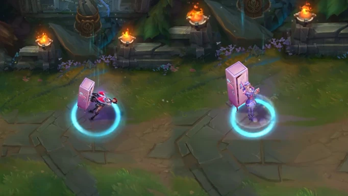 League of Legends Valentine's Day: Vi and Caitlyn's skins