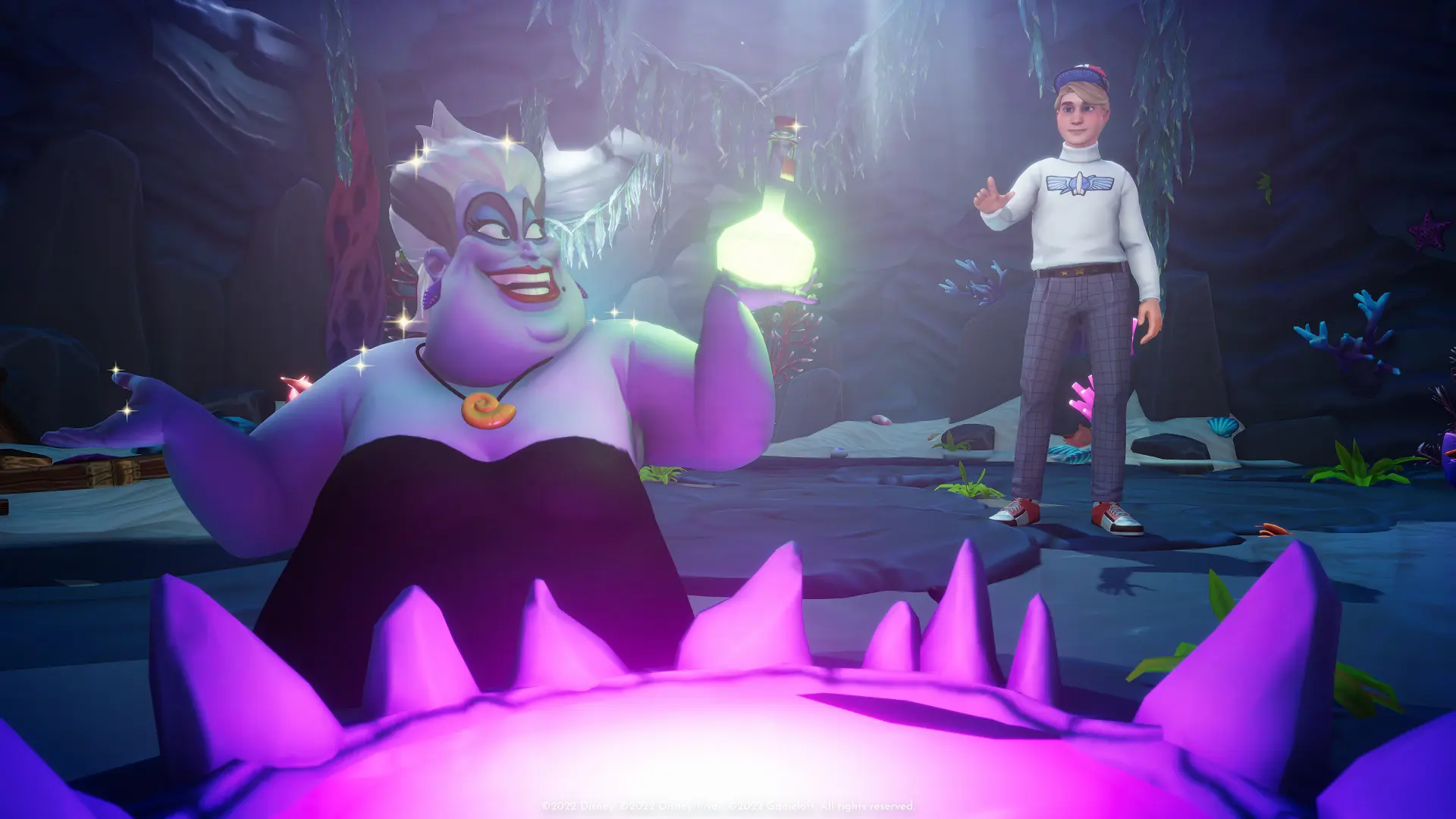 ursula in disney dreamlight valley