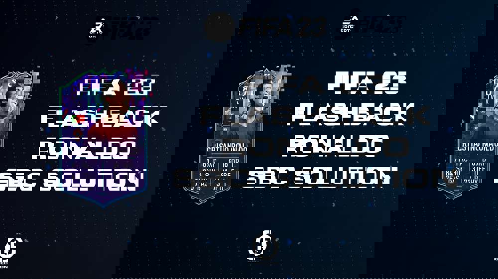 FIFA 23 Flashback Cristiano Ronaldo SBC Solution