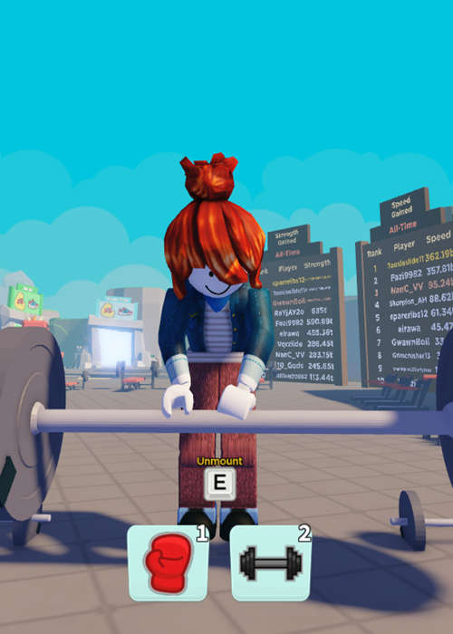 All Gym Realms codes for Gems and extra Strength