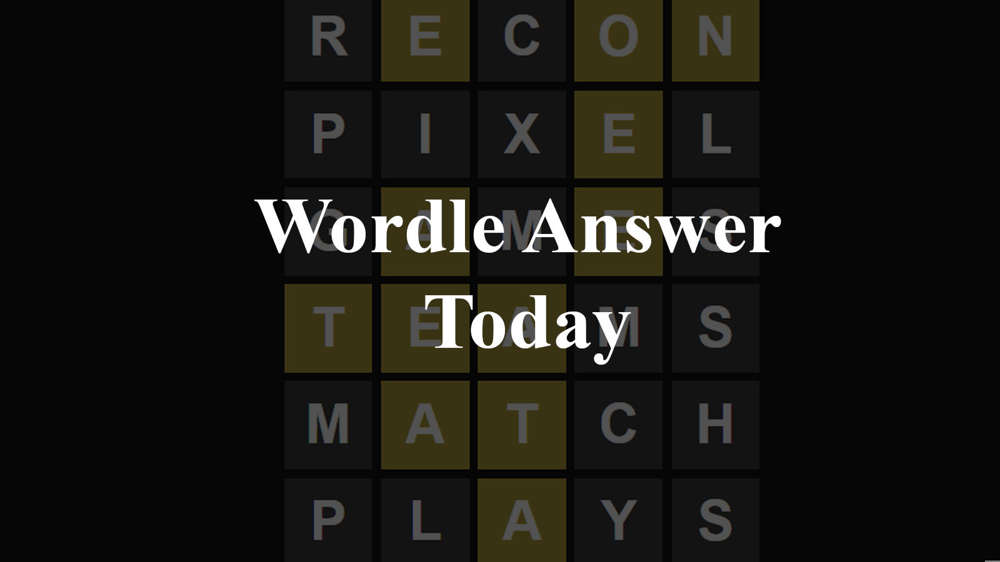 'Wordle' answer & hints from today's game #1412 (May 1st)