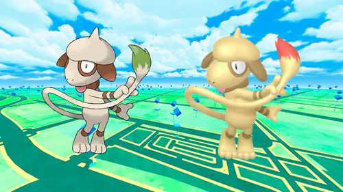 shiny smeargle pokemon go base version