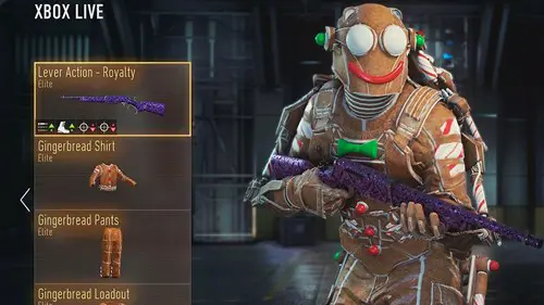 Advanced Warfare gingerbread skin