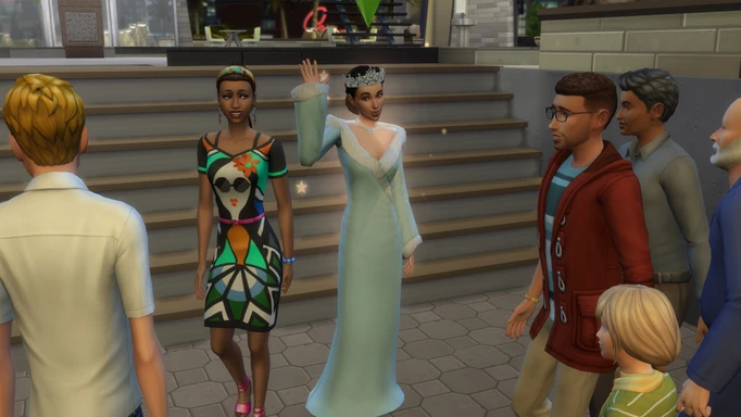 The Sims 4 Royalty Mod, press conference event