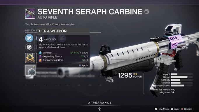 Spend your legendary shards on upgrading weapons.